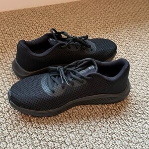 Under Armour Mens Charged Pursuit 3 Running Shoes Black/Black 8.5